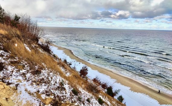 Winterbild der Mecklenburger Küste